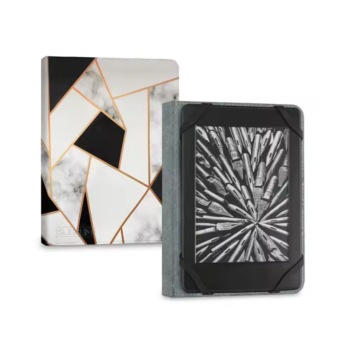 Funda ebook Clever Mármol Negro - 1