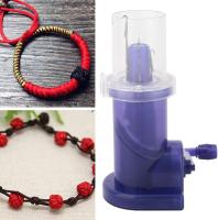 Herramienta de tejer hecha a mano, DIY hogar tejer a mano manual máquina de tejer artesanía pulsera tejer herramienta máquina DIY tejer en; la mano - details 1