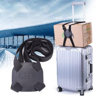 Correa De Equipaje Ajustable Para Viajes 168-200cm Cinturón De Fijación Para Maleta Hebilla De Bloqueo De Suitcase Accesorio Esencial De Viaje - details 15