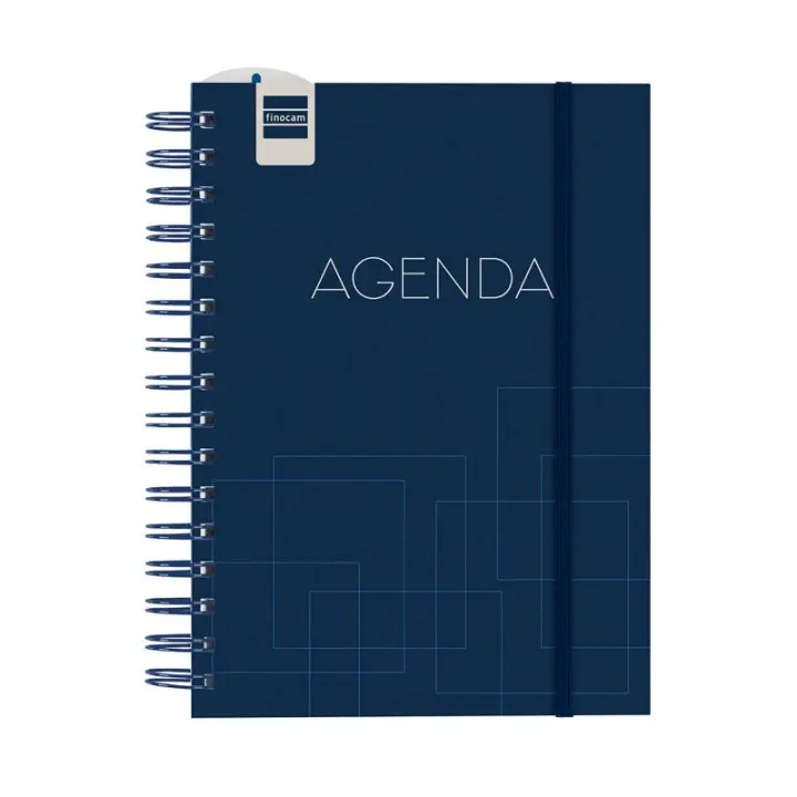 Finocam - Agenda Institut Curso 2025 2026 Blue Septiembre 2025- Agosto 2026 (12 meses) Español - 1