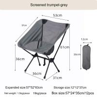 Silla Plegable Para Camping Y Pesca Silla De Playa Y Jardín Silla De Picnic Ligera Y Cómoda Para Hogar Con Soporte De Manos Estilo Moderno - details 2