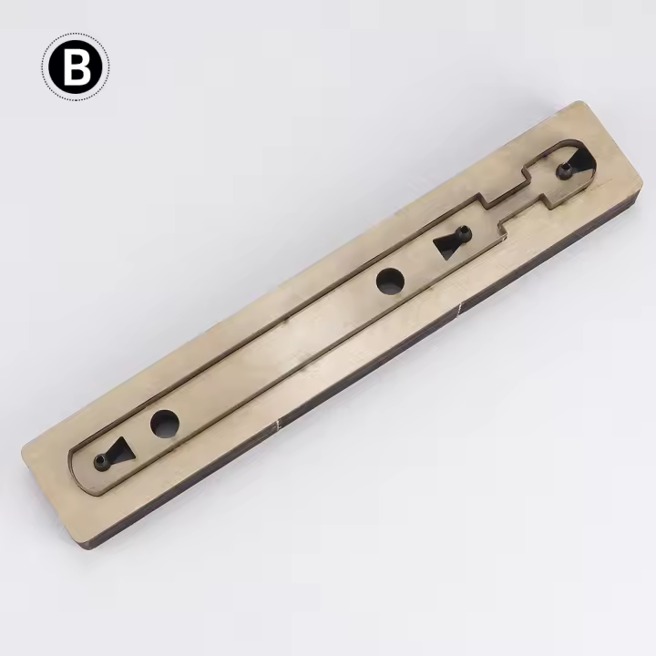 Plantilla De Llave Para Manualidades Creativas Herramienta De Corte Para Cuero Madera Molde De Pegatina Para Bricolaje Y DIY - 1