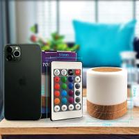 Lámpara Nocturna Remotamente Controlada De 13 Colores Recargable Por USB Luz De Mesa Portátil Para Cama Dimmable Para Bebés Y Niños - details 10