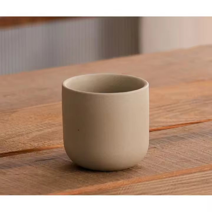 Taza de café japonesa - Tazas de cerámica artesanal para espresso, diseño rústico en gres, ideal para hogar o cafeterías - 1