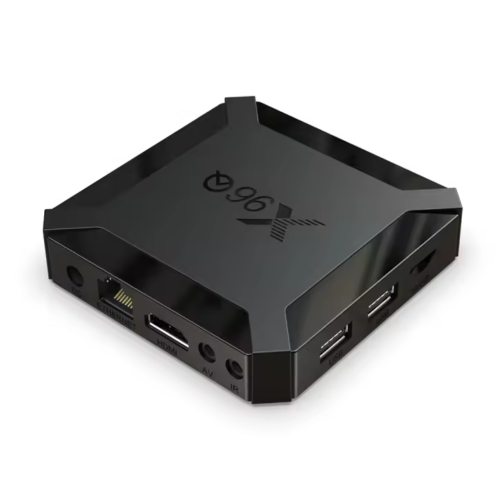 2+16GB,Android 10 X96Q Smart TV Box Allwinner H313 Quad Core CPU Reproductores multimedia de transmisión 4K 2.4G WiFi Enchufe de la UE Prefijo de TV - 1
