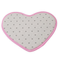 Alfombra De Piso En Forma De Corazón Amor 30x40cm Antideslizante Suave De Microfibra Para Baño Dormitorio Sala De Estar Moderna - details 13