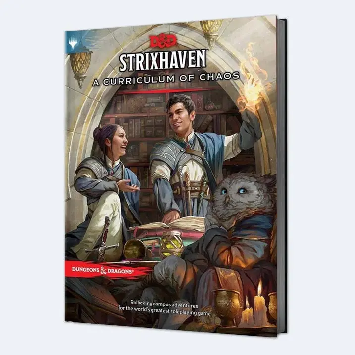 Dungeons and Dragons: Strixhaven A Curriculum of Chaos, juego de mesa de rol de aventuras en Inglés  D&d - 1