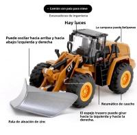 Modelo De Camión Escavador De Escala 1/50 Con Pico De Nieve Juguete De Metal Para Niños Vehículo De Ingeniería Con Sonido Y Luz Regalo De Cumpleaños Para Boys - details 10