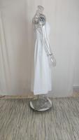 Vestido Maxi Sin Mangas Para Mujer Verano 2024 Estilo Casual Con Tirantes A-Line Bajo El Hombro Vestido Grande Para Fiesta De Vacaciones - details 7