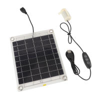 Bomba De Agua Solar Para Bebida Y Fuente 10W Individual Cristal Solar Bomba De Agua Para Baño De Pájaros Y Riego De Piscina - details 13