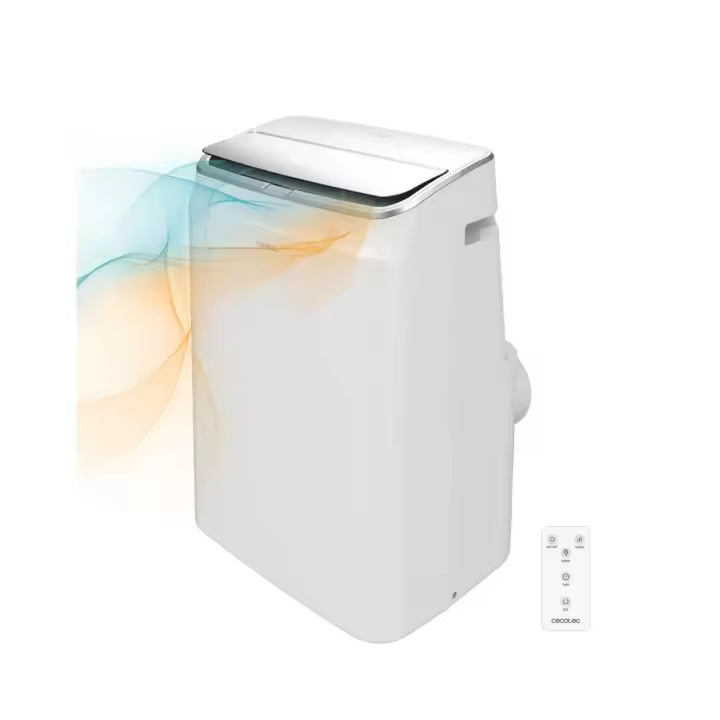 CECOTEC 08176 Aire Acondicionado Portátil 12000 BTU: Silencioso, Eficiente y con Bomba de Calor - 1