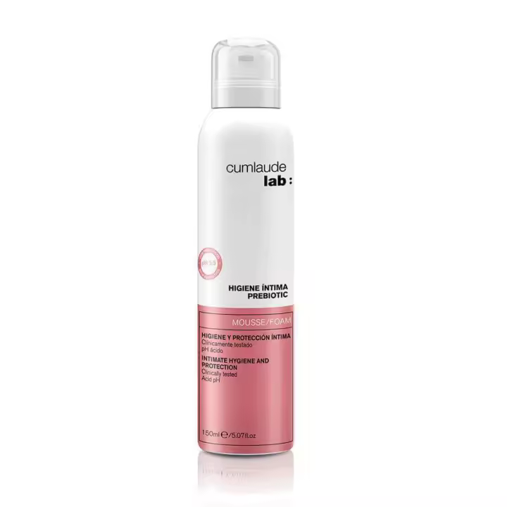 Mousse Cumlaude Higiene Íntima Prebiotic - Delicada Higiene y Equilibrio Microbiano - 1