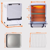 Caja de limpieza con temporizador para el hogar,  esterilizador de calor seco de doble capa para manicura,  herramienta de Metal caliente UV de alta temperatura,  10l，Caja de limpieza con ，capa para manicur，esterilizador - details 6