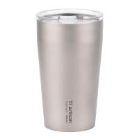 Taza De Camping De Titanio 500ml Copa De Cerveza Doble Capa Con Labio Equipo De Camping Utensilios De Picnic Cocina - details 7
