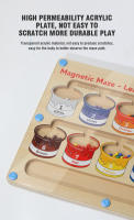 Juguetes Educativos Para Niños Tablero De Color Y Número De Madera Con Bolígrafo Magnético Y Laberinto Juego De Resolución De Problemas De Edad Temprana Regalos - details 18