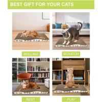 Tablero De Rasguñado Para Gatos De Cartón Duradero Con Níscopia Reversible Para Interiores Matriz De Rasguñado Para Gatos - details 0