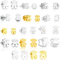 Pendientes de Oso de Plata de Ley 925, personalizado y versáril estiloins, pendientes de Mujer exquisitos y de moda. - details 0