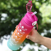 Botella De Agua Para Deportes Con Tapa De Desbloqueo Y Absorbedor De Tiempo Antirotura Y Fácil De Transportar Ideal Para Aventuras Al Aire Libre - details 15