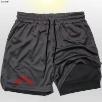 Shorts Deportivos De Verano Para Hombre Anime 2 En 1 Dual Layer Running Training Fitness Jogging Pantalones Deportivos Cómodos - details 7