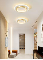 Lámpara De Techo Moderna De Metal LED Para Pasillo Y Escalera Decorativa De Lujo Creativa En Oro Instalación Suelta Fuente De Alimentación AC 220V - details 8