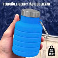 Botella Plegable Silicona 500ml - Hidratación Revolucionaria - Libre de BPFA - details 1