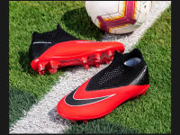 Zapatos De Fútbol Profesionales Para Hombres Ultraligeros Deporte De Entrenamiento Cleats De Fútbol Blanco Negro Talla True Fit Material Superior PU Suela De TPR - details 18