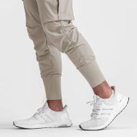 Nuevos Pantalones De Cargo Para Hombre 2024 Multi-Bolsillos Estilo Safari Fitness Y Deporte Pantalones Casuales De Cintura Media - details 45