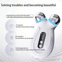 Instrumento De Belleza Micro Corriente Facial Elevación Rejuvenecimiento Tensión Rostro Hogar Marca AXH Fuente De Alimentación Batería Recargable - details 4