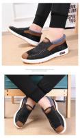 Botas De Algodón Para Hombre Invierno Antideslizantes Suelas Blandas Botas De Nieve Casuales Cómodas Planas De PVC Forradas Con Peluche - details 10