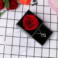 Rosas preservadas para el día de la Madre, Regalos para Mamá, Regalos de cumpleaños para Mujeres, Flores Rojas - details 1