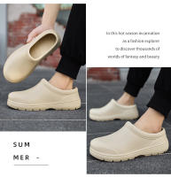 Zapatos De Cocina EVA Para Hombres Y Mujeres Antideslizantes Impermeables Resistentes Al Aceite Cómodos Para Trabajadores Chanclas De Exterior Pesca - details 9