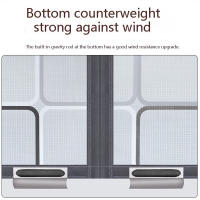 Cortina De Puerta Con Mosquitero Magnético Aislante Térmico Para Cocina Anti-oil Y Anti-fumada Pantalla De Partición Anti-frío - details 6