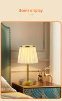 Lámpara De Mesa LED USB Pliegue Atmosfera Luz Para Decoración De Ambiente Para Barra De Restaurantes Luz Nocturna Para Café Y Dormitorio Fuente De Alimentación DC Incluye Batería De Líquido De Litio - details 6