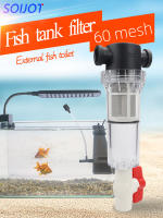 Coleccionador De Residuos De Acuario Transparente Completo Toilette Para Peces Filtro De Limpieza Automática Para Tanque De Peces - details 0