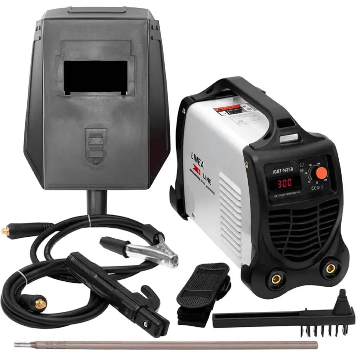 Linea Hd – Soldador Inverter – IGBT-N-300, 300A, Ciclo 100%, Electrodos 1.6-4 mm, Ventilado - 1