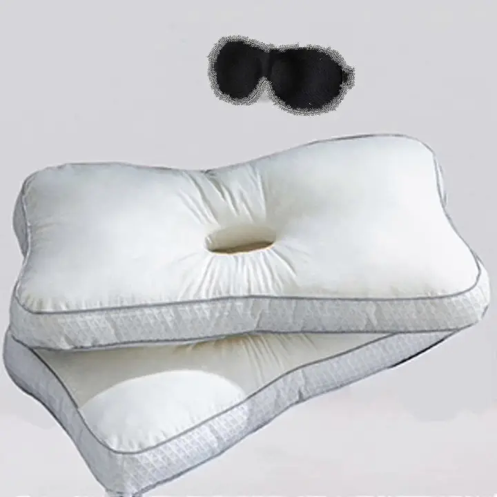 Piercing para dormir de Lado, almohadas de oído con Aguja de oído, para el alivio de la presión del oído, protector de Cnh, Protección del oído Almohadas 15,7 x 27.5in - 1
