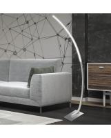 FABRILAMP - Colección Apolo - Lámpara de Pie LED 25W 2000LM 4000K Níquel Satinado - details 0