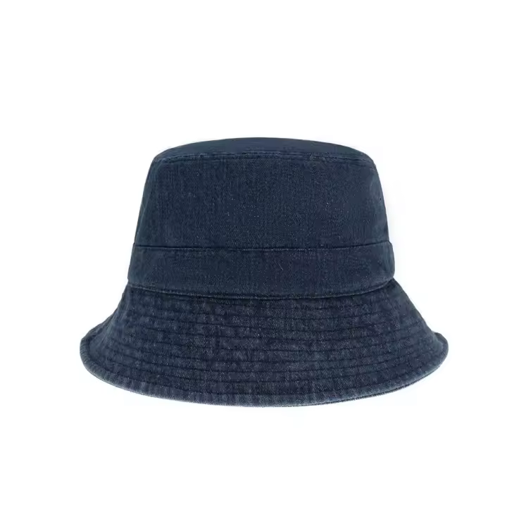 Gorro De Buho De Lino Lavado Amplio Para El Verano Gorro De Pescador Panamá Para La Playa Y La Exteriores Unisex En 12 Colores - 1