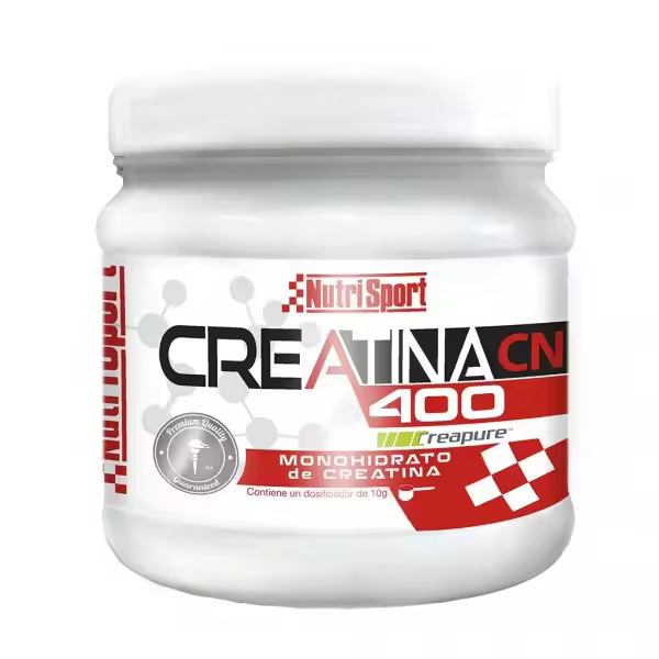Creatina Nutrisport 400g en Polvo | Aumenta Fuerza y Acelera Recuperación - 1