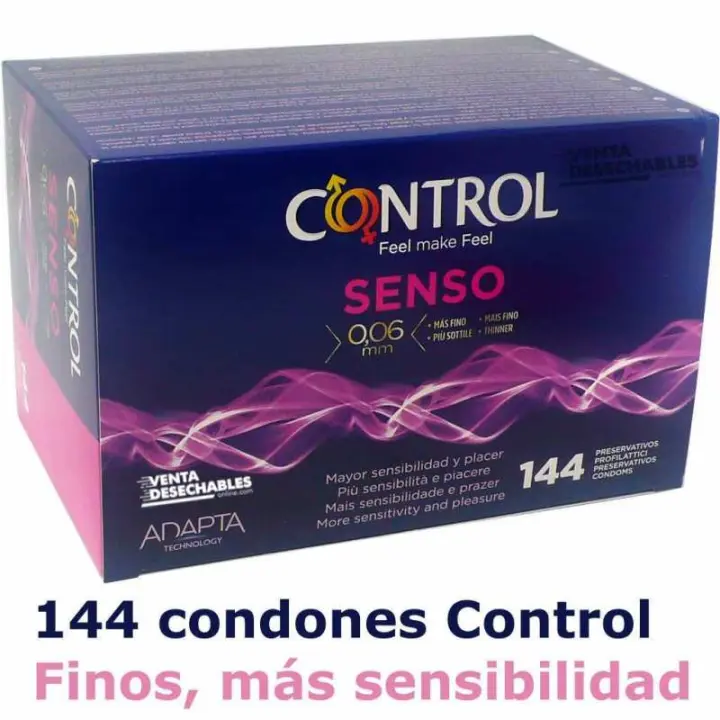 Control 144 Preservativos Control 190x54 Senso 8411134117922 - 1