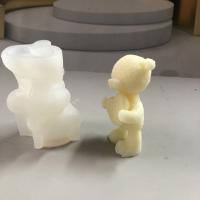 Molde De Silicona Para Velas En Forma De Oso Bear Hug Love Mold Para Resina Y Masa De Arcilla Hacer Candles Y Manualidades Regalos Para El Hogar - details 1