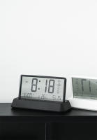 Reloj De Alarma Digital Transparente Con Mostrador De Temperatura Fecha Y Día De La Semana Estilo Moderno Para Oficina Y Hogar 12/24H - details 11