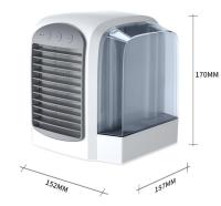 Refrigerador de Aire portátil, ventilador de escritorio personal recargable por USB, Silencioso para Oficina y dormitorio-JRZD - details 0