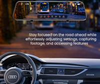 Cámara De Espejo Para Coche QOZ 4K WIFI Con ADAS Y BSD Soporte GPS Externo Visión Nocturna Monitorización 24H Parkings - details 7