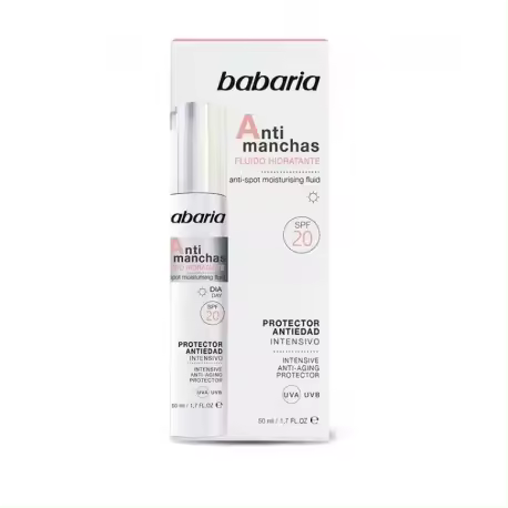 BABARIA FLUIDO HIDRATANTE ANTIMANCHAS SPF 20 50 ML - 1
