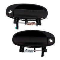 Manija De Puerta Exterior Para Chevrolet Aveo Pontiac G3 Base Hatchback Sedan Daewoo Kalos ABS Plástico Compatible Con Modelos GM-Chevrolet - details 0