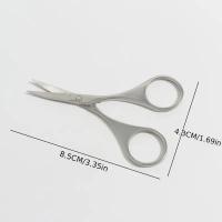 Tijeras De Cutícula De Acero Inoxidable Para Hombre Y Mujer Corte Preciso De Pelo De Barba Y Nariz Herramienta De Belleza Para Uñas - details 4