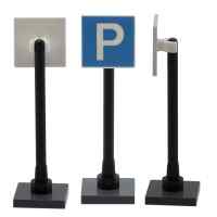 Banner - Señal trafico parking juguetes construccion