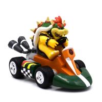 Super Mario Coche De Retroceso Verde Yoshi Donkey Kong Bowser Luigi Toad Princesa Peach Figura De Acción Juguete Anime Game Doll Regalos Para Niños - details 4
