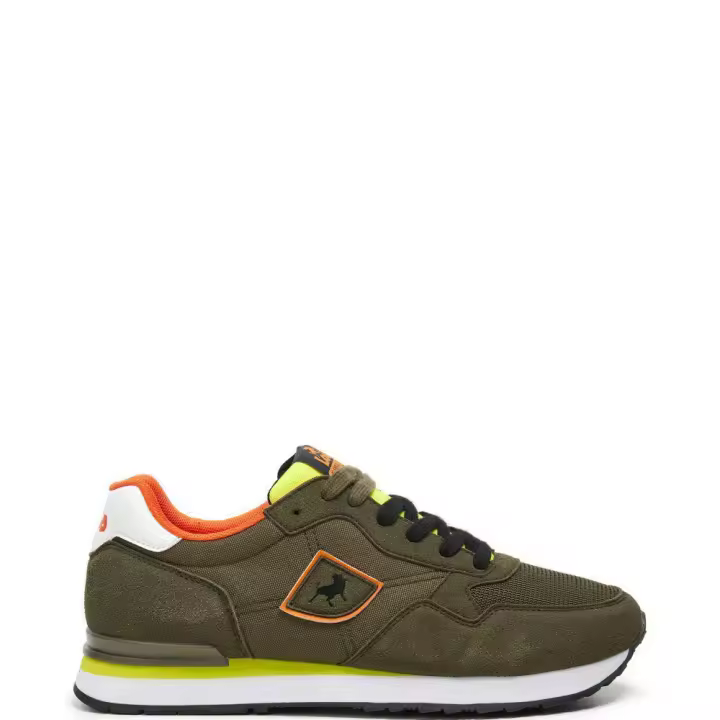 Lois 64401 Zapatillas running para hombre verdes en sintético y textil 64401-073 - 1